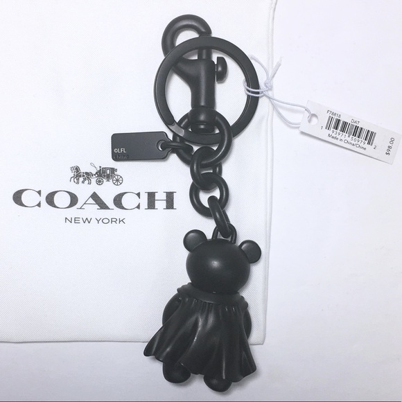 Coach Star Wars Darth Vader Keychain Bag Charm NWT - Picture 5 of 6